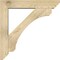 Ekena Millwork Legacy Slat Rough Sawn Bracket w/ Offset Brace, Douglas Fir, 6"W x 30"D x 30"H BKT0604X30X30LEC06RDF - alternate 4